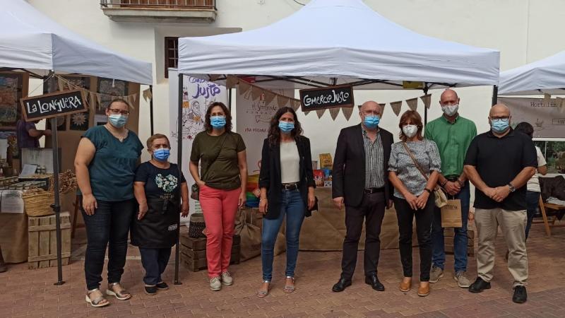 El delegado de la Junta, Pedro Antonio Ruiz Santos en las Jornadas de Repoblación en Elche de la Sierra